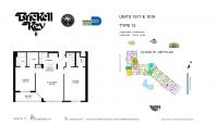 Unit 1517 floor plan